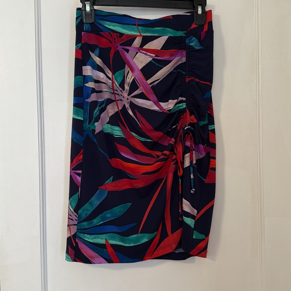 VERONICA M Tropical Print Women's Skirt XS